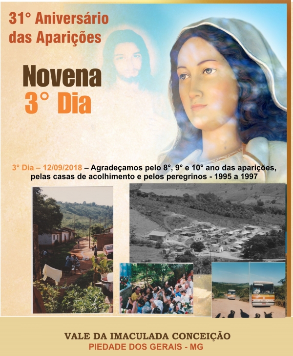 Novena em honra a Nossa Senhora de Piedade - 3° Dia