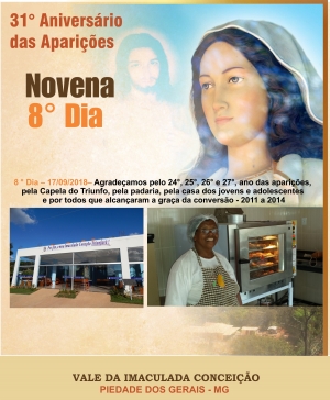 Novena em honra a Nossa Senhora de Piedade - 8° Dia