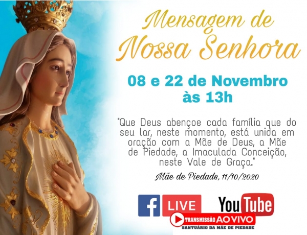 Mensagens de Nossa Senhora no Mês de Novembro