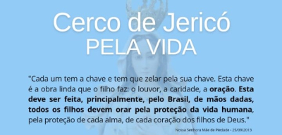 Cerco de Jericó pela Vida - 25 a 31 de Março