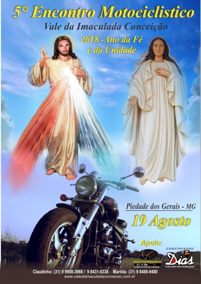 5º Encontro Motociclístico no  Vale da Imaculada Conceição
