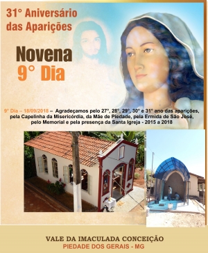 Novena em honra a Nossa Senhora de Piedade - 9° Dia